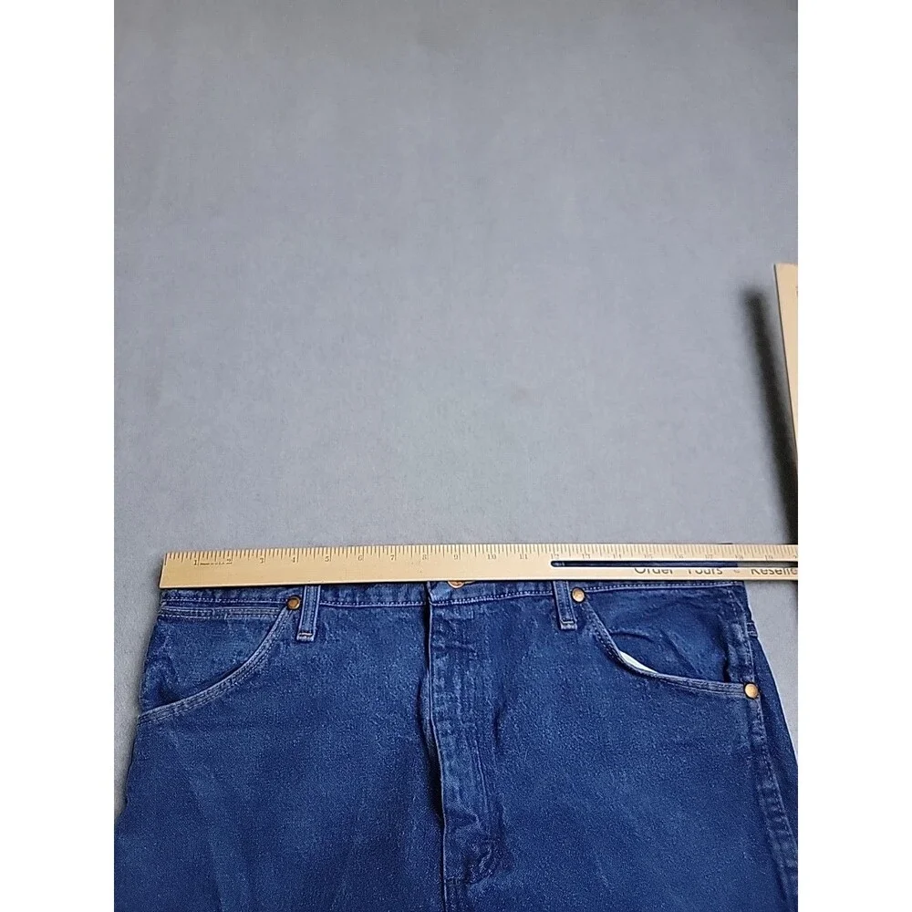 Vintage Wrangler Jeans‎ Mens 36x34 Straight 936 DEN Blue Cotton Western 90s